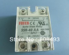 SSR-40AA 40A solid state relay,single phase ssr input 80-250VAC output 24-380VAC 2024 - buy cheap