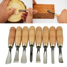 Canivete manual para entalhar madeira, 8 núcleos, ferramenta para trabalhar com argila, encerar detalhado, ferramentas manuais para trabalhar com madeira 2024 - compre barato