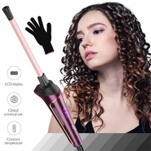 Professional Hair Curler Ceramic Curling Iron Hair Styling Tools Electric Hair Curlers Hair curlers, Hair styler, Hair crimper, Hair Curling tongs, curly Hair curlers, 210 °c 2024 - buy cheap