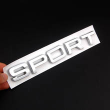 3D Car Rear Chrome Silver SPORT Badge Emblem Sticker Decal for GS RS 250 Car Styling Auto Accessories Car Stickers Covers 2024 - buy cheap