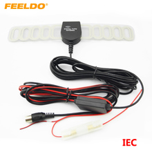 FEELDO 1Set Car IEC Connector Active TV Antenna Aerial With Built-in Amplifier #AM954 2024 - buy cheap