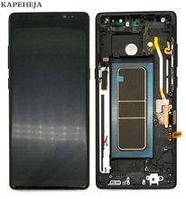 Samsung-tela lcd super amoled para galaxy note 8, n9500, n9500f, tela touch, digitalizador, montagem 2024 - compre barato