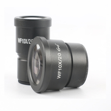 Ocular gran angular WF10X/20mm o WF20X/10mm, lente óptica para microscopio estéreo con tamaño de montaje 30mm 2024 - compra barato