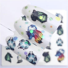 1 PC Flower / Animal Designs Water Transfer Sticker Nail Art Decals DIY Fashion Wraps Tips Manicure Tools 2024 - buy cheap