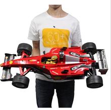Coche de carreras teledirigido modelo F1 fórmula 1:6, coche deportivo de alta velocidad, tamaño grande: 77x34x19.5cm 2024 - compra barato