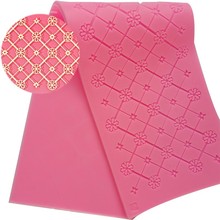 39x11.5CM Hot Selling BIG size Silicone Sugar Lace Mat Cake Decorating Fondant Mold 50-150 Gift 2024 - buy cheap