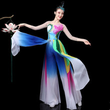 Dança popular chinesa traje para as mulheres clássicas roupas espetáculo de dança festival carnaval cosplay ano novo de dança 2024 - compre barato