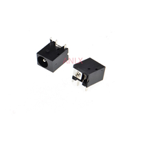 Conector de toma de corriente CC 20 piezas, montaje en panel, 5,5x2,1mm, hembra, DC-044, dc044, 5,5x2,1mm 2024 - compra barato