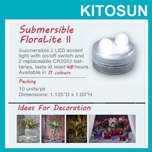 100 шт./упаковка, погружные водонепроницасветодиодный светодиодные фонари Floralyte II 2024 - купить недорого