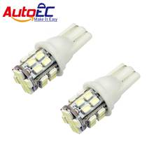 AutoEC T10 1206 24 SMD 194 168 LED light Bulbs Reading Light 24 LED Interior Lamp White auto Led Car Door Light 10pcs #LB83 2024 - buy cheap