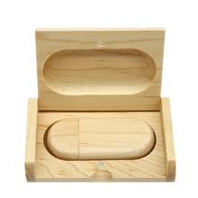 Unidad Flash USB de madera, Pendrive de 8GB, 16GB, 32GB, 64GB, capacidad total, 128GB, 2,0 GB, regalo 2024 - compra barato