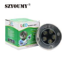 SZYOUMY 5W LED Underground Lamp AC85-265V Outdoor Waterproof IP67 LED Spot Floor Garden Yard LED Inground Light 2024 - buy cheap