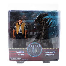 21cm Aliens vs Predator Hadley's Hope Series Carter J Burke Xenomorph Warrior PVC Action Figure Collectible Model Toy Doll 2024 - buy cheap