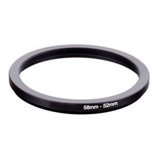 58mm-52mm 58-52 mm 58 to 52 mm 58mm to 52mm Metal Step Down Lens Filter Adapter Ring Stepping 2024 - buy cheap
