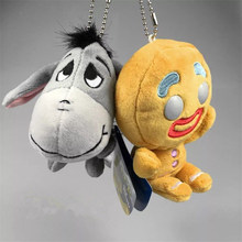 mini 1pieces/lot 10cm pendant donkey plush doll toy Christmas gift Bag accessories 2024 - buy cheap