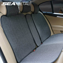 Accessories Car Front Seat Flax Fabrics Car Rear Seats Covers Universal Auto Seat Cushion Accessories Decorate Protection Covers 2024 - buy cheap