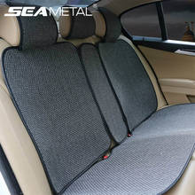 Car Accessories Car Front Rear Seat Cover Flax Fabrics Car Seat Covers Universal Four Season Auto Seat Cushion Protection Cover 2024 - buy cheap