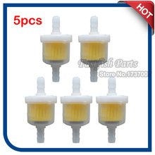 5pcs/pack Petrol Gas Fuel Filter with Magnet For Pit Dirt Bike Quad ATV Mini Moto Motorcycle 2024 - buy cheap