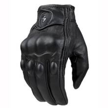 Motorcycle Gloves men women moto leather Carbon cycling winter gloves motorbike motorcross ATV motor New 2024 - buy cheap