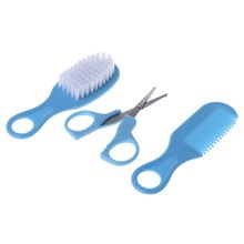 1 Set Baby Grooming Brush Comb Scissors Nail Cutter Newborn Nursing Care Kids Children Supplies Portable Soft Bristle Accessorie 2024 - buy cheap
