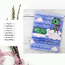 Frases de escrita claro silicone selo transparente diy scrapbooking cartão álbum fazendo artesanato diy estêncil gravação novo 2019 2024 - compre barato