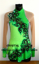 Vestidos de patinaje sobre hielo para niñas, ropa personalizada de marca para competición, DR3848 2024 - compra barato