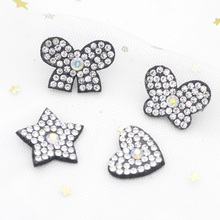 30Pcs Bow Star Heart Butterfly Padded Appliques Bling Rhinestone for DIY Clothes Crafts Shoes Hat Headwear Decor Accessories G18 2024 - buy cheap