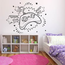 Handmade wall sticker Game Wall Sticker Decal choose your weapon gamer quote controller video game boys bedroom A11-072 2024 - buy cheap