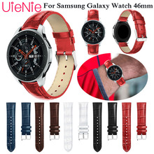 22mm Watch Strap for Samsung Gear S3 Frontier/Classic Galaxy Watch 46mm band Leather Watchband for Huami Amazfit stratos 2 2S 2024 - buy cheap