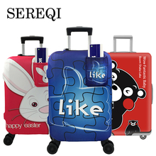 SEREQI-funda de equipaje de viaje para maleta de 18-32 pulgadas, funda protectora para equipaje, cubierta antipolvo, accesorios de viaje 2024 - compra barato