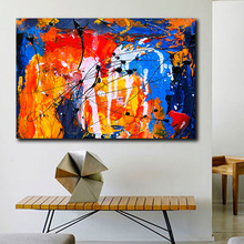 Современный экспрессионизм III абстрактный-paintin цвет холст настенные картины для гостиной офиса Спальни Современная картина маслом на холсте 2024 - купить недорого