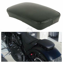 Motorcycle Balck Passenger Seat Backrest Pad W/ 6 Sucker Removable For Yamaha Honda Harley Cruiser 2024 - buy cheap