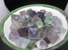 Natural crystal colorful fluorite crystal stone nunatak granule crystal healing wholesale 2024 - buy cheap