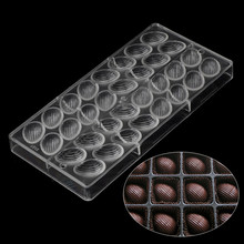 Chegada nova bakeware pan moldes de chocolate de ovo, por atacado de cozinha ferramentas de cozimento moldes de policarbonato para mini ovos de chocolate 2024 - compre barato