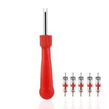 Tire Valve Driver 5 Valve Inserts For Car Bicycle Motorcycle Tire valve Tool Tool for repairing valves 2024 - buy cheap