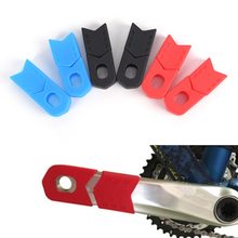 4PCS/Set Crank Protective Sleeve Bicycle Acc Crankset Protector MTB Mountain Bike Gear Pedal Crank Rubber Protective Cover 2024 - buy cheap