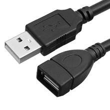 10 шт 3 фута USB 2,0 папа к женскому Удлинительный кабель удлинитель шнура для ПК 2024 - купить недорого