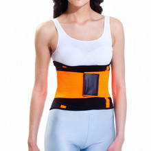 Cinturón de soporte Lumbar ajustable para hombre y mujer, entrenador de cintura de neopreno, moldeador corporal, equipo médico de Fitness 2024 - compra barato