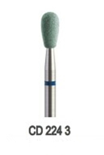 1PC Dental Ceramic grinders Diamond Impregnated Stone Zircon & Porecelain CD2243 2024 - buy cheap