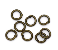 DoreenBeads 1500 tono bronce anillos de salto abierto de 4mm de diámetro Hallazgos (B10368), yiwu 2024 - compra barato