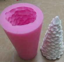 Christmas Series Christmas Tree 3D handmade DIY candle soap silicone mold 2024 - buy cheap