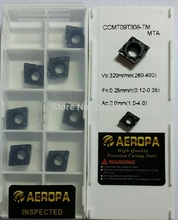 CCMT09T308-TM MTA,AEROPA carbide turning insert ,Factory outlets, the lather,cnc,machine 2024 - buy cheap