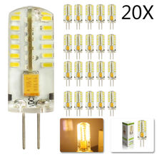 20Pcs/lot G4 LED Light Bulb 6W g4 led capsule LED Spot Light Bulb Lamp in crystal Lighting lamp G4 LED Spotlight lamp AC DC 12V 2024 - buy cheap