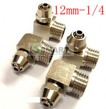 Бесплатная доставка, 10 шт./лот, латунные быстроразъемные соединители для шланга 12 мм, 1/4 резьбового шланга 2024 - купить недорого