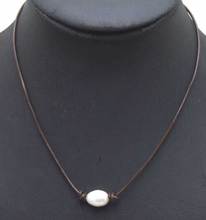 Ожерелье из натурального пресноводного жемчуга, 10-11 мм 2024 - купить недорого