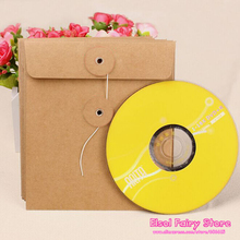 20pcs Creative CD Paper Case Bag,Blank Kraft Envelopes, Natural color Plain Kraft Paper Gift Bag,Party Cards Paper bag 2024 - buy cheap