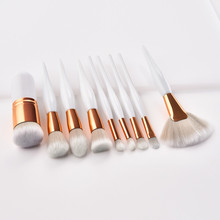 9pcs White Makeup Brushes Cosmetic Make Up Brushes Foundation Powder Eyeshadow Brush Set pincel maquiagem brochas maquillaje 2024 - buy cheap