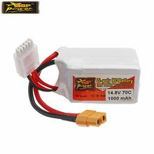 ZOP POWER-batería Lipo recargable con conector XT60, 14,8 V, 1000mAh, 70C, 4S, para modelos RC, multicóptero, accesorios 2024 - compra barato