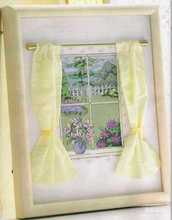 Free delivery Top Quality popular counted cross stitch kit a window to spring flower tree 2024 - buy cheap