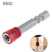 REIZ 2PCS 50mm Magnetic Screwdriver Bit  S2 Steel Tool Hand Cross Head Screwdriver With Magnetic Circles Hex Shank Drill Bit 2024 - buy cheap